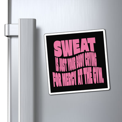 Gym Motivation Magnets, Fitness Decor, Workout Reminder, Funny Fridge Magnet, Home Office Decor