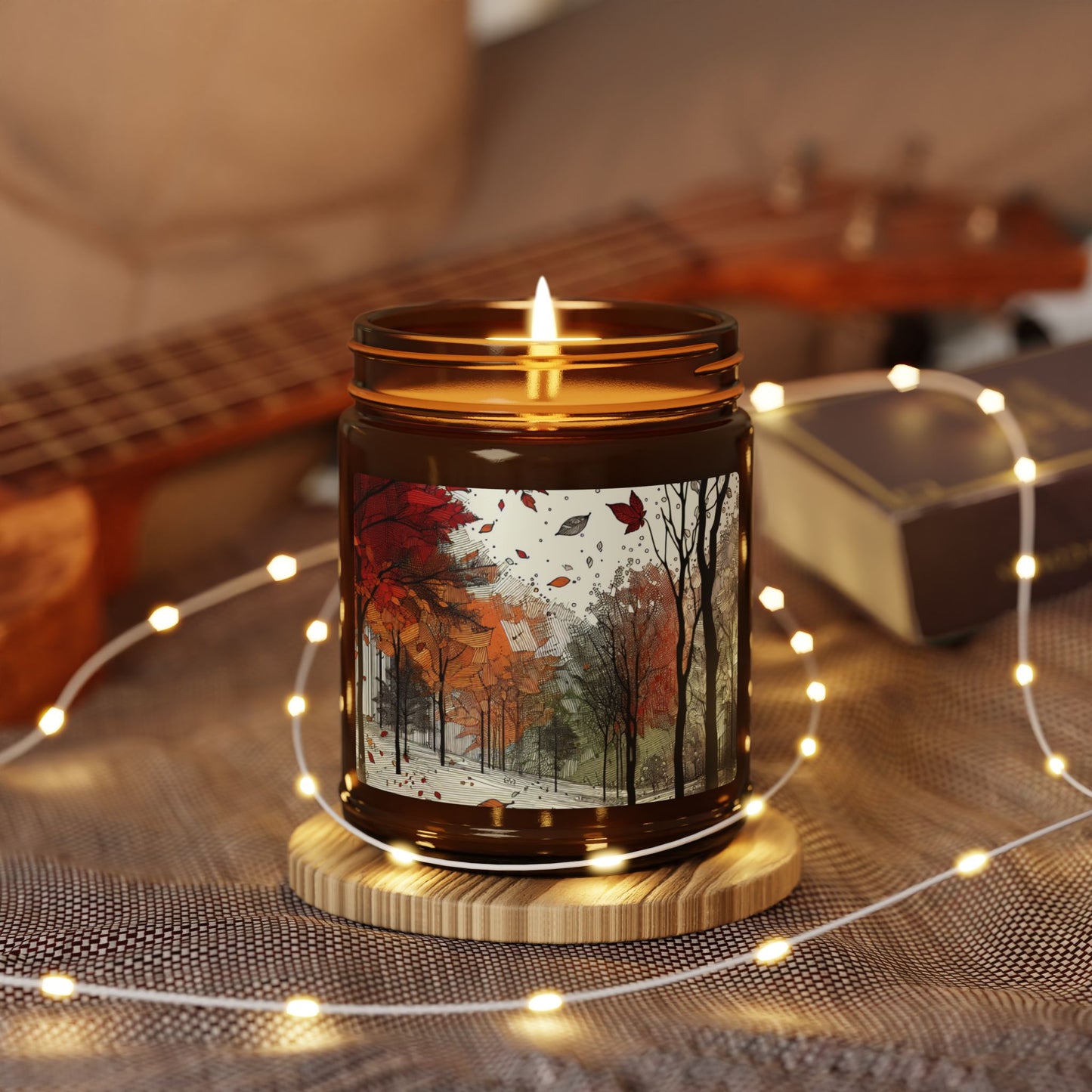 Scented Soy Candle - Fall Leaves