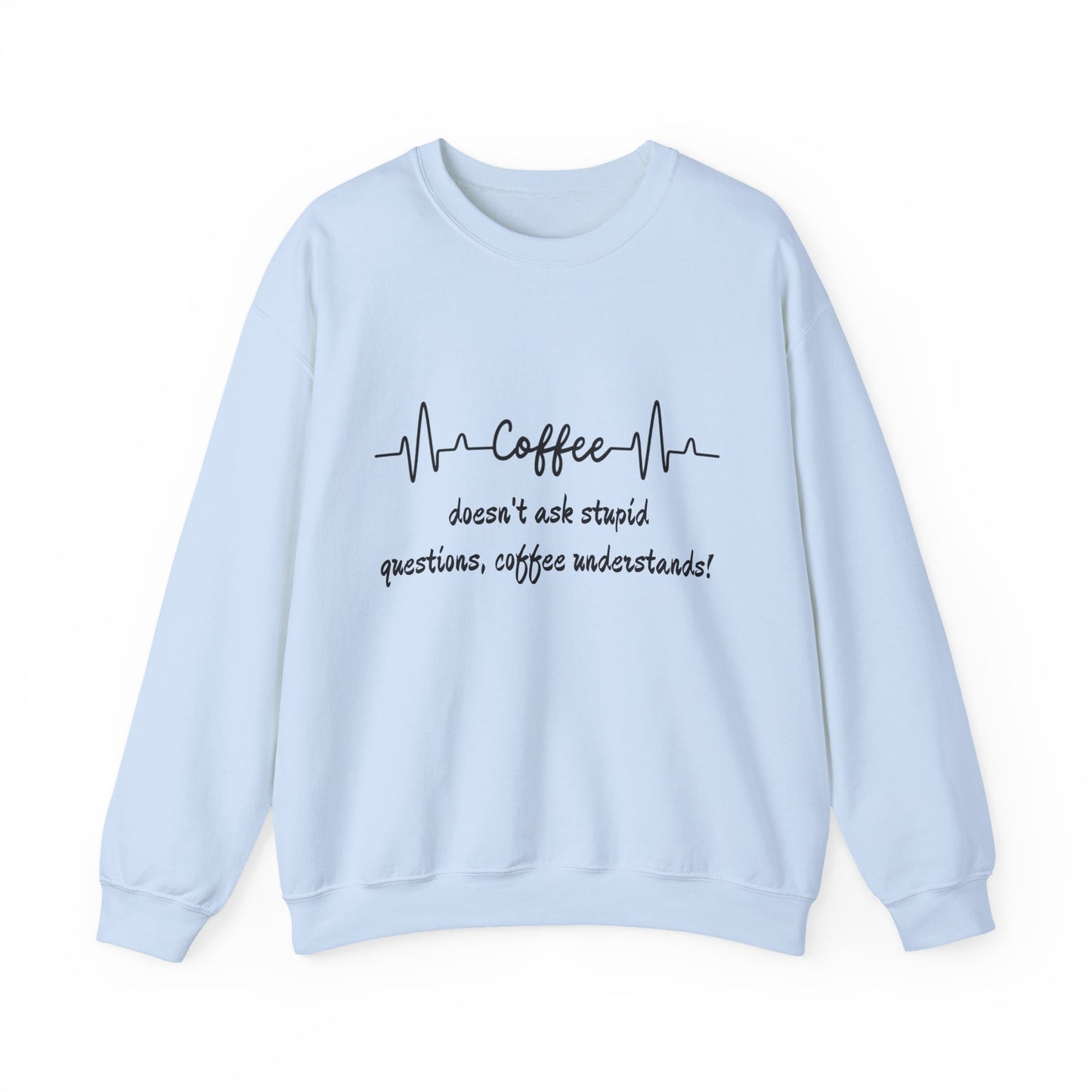 Heavy Blend™ Crewneck Sweatshirt - Cozy and Comfy - Coffee Lovers