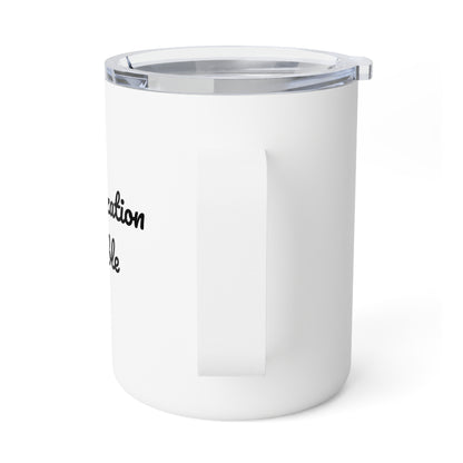 Personalized Insulated Coffee Mug, 10oz | Perfect for Gifts, Travel Mugs, Hot Beverages, Office Use, Home Decor