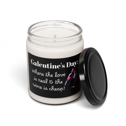 Galentine's Day Scented Soy Candle - Perfect for Celebrating Friendship, Funny Gift for Galentine's Day, Wine Lovers Candle, Home Decor