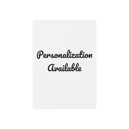 Personalized Playing Cards - Unique Gift for Game Night, Casino Theme, Personalized Decks, Fun Party Game, Card Game Lover