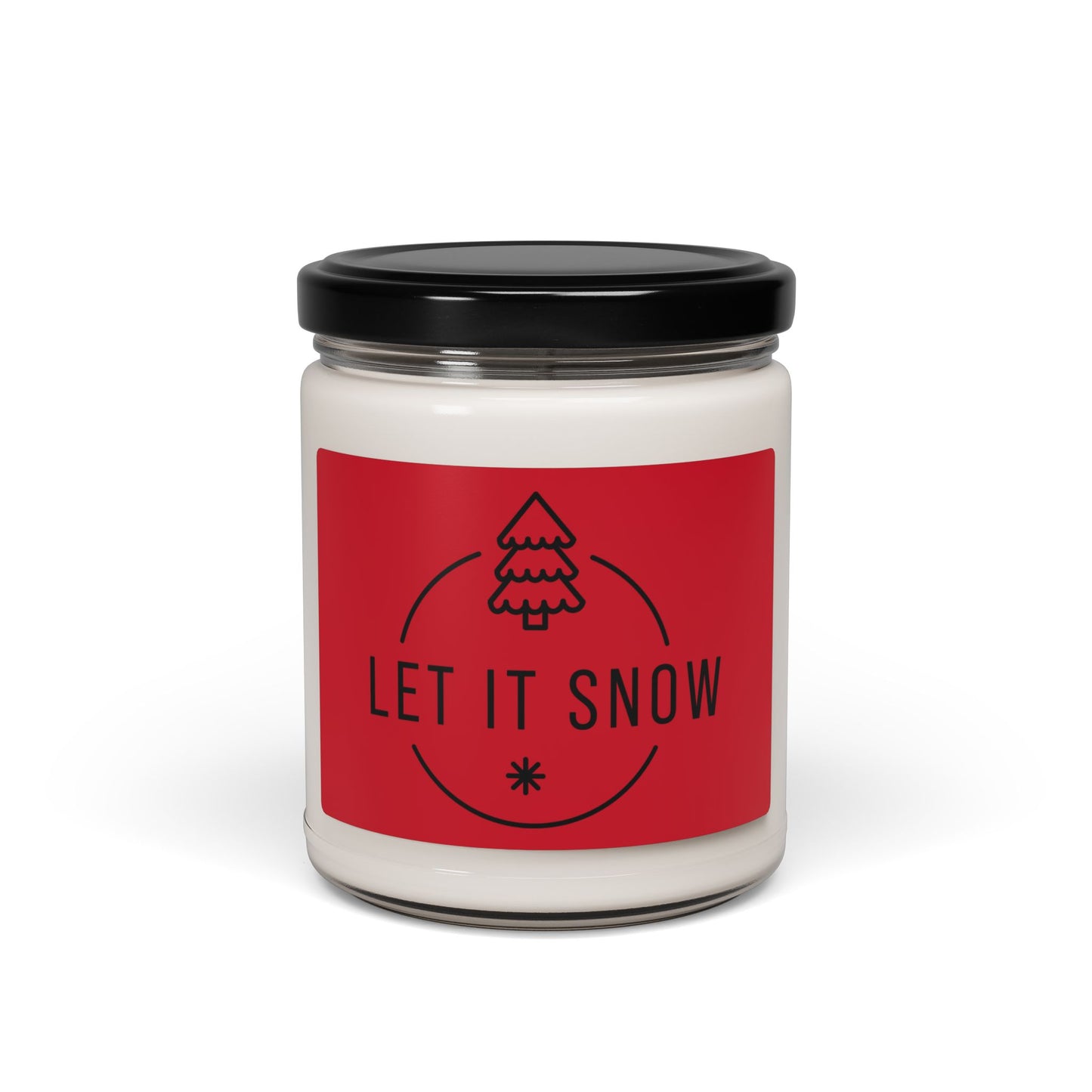Scented Soy Candle - 9oz Holiday Let It Snow