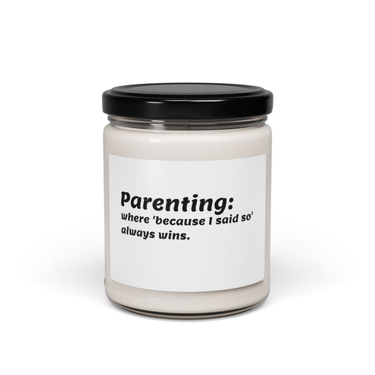 Scented Soy Candle / Perfect Gift for Parents