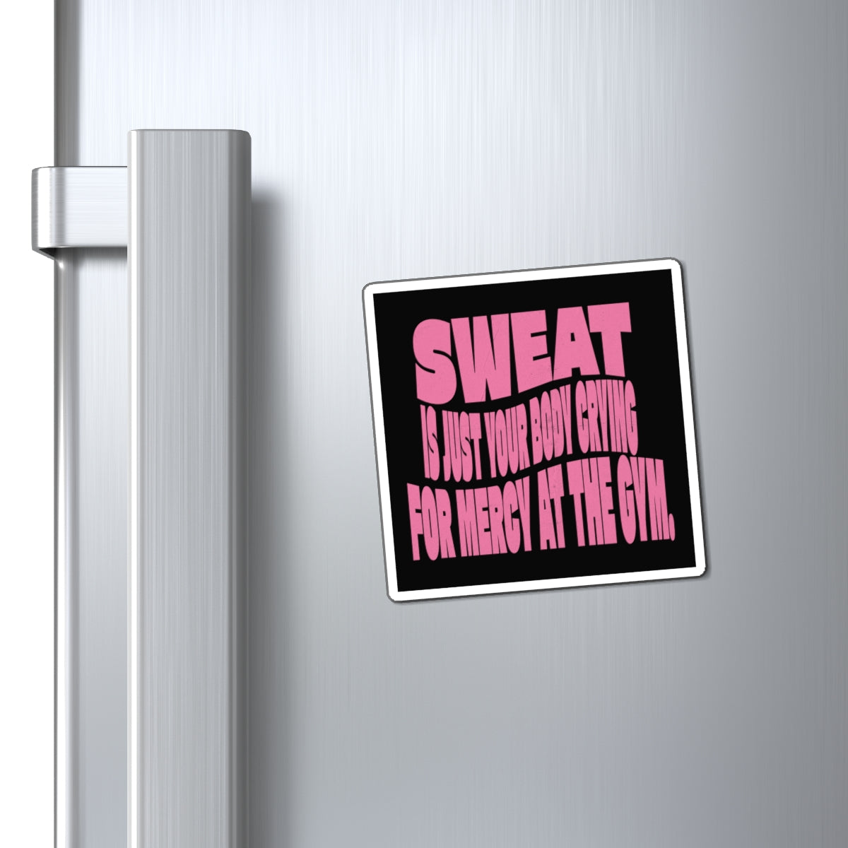 Gym Motivation Magnets, Fitness Decor, Workout Reminder, Funny Fridge Magnet, Home Office Decor