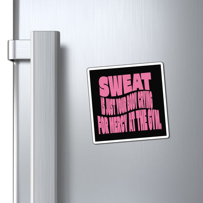Gym Motivation Magnets, Fitness Decor, Workout Reminder, Funny Fridge Magnet, Home Office Decor