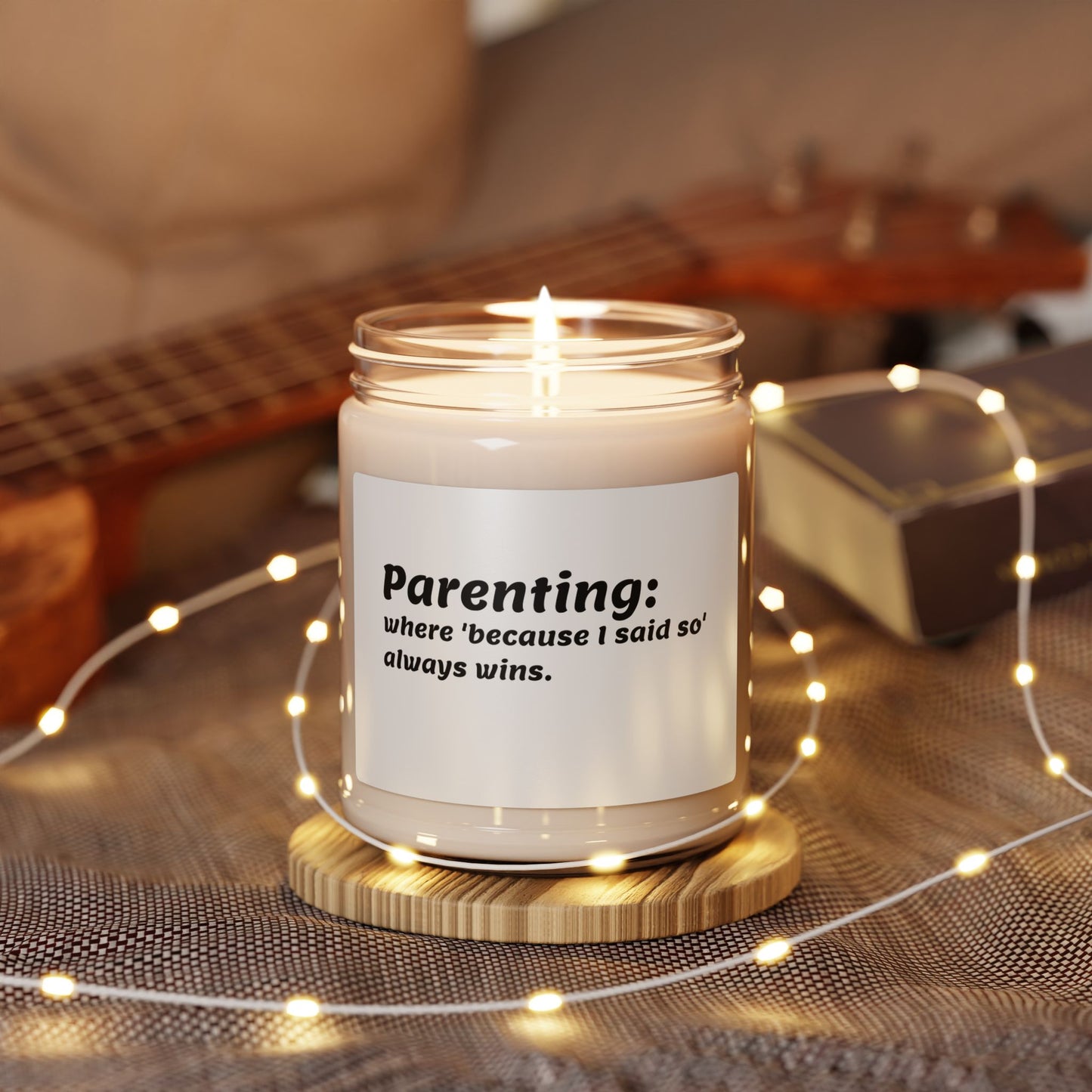 Scented Soy Candle / Perfect Gift for Parents