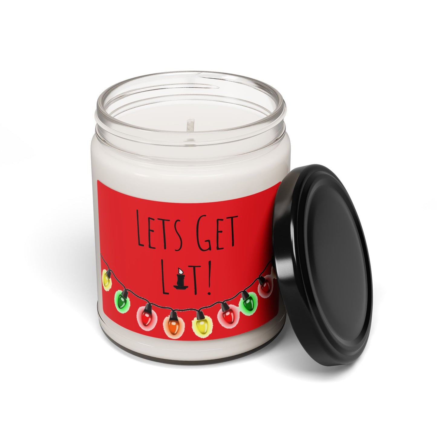 Scented Soy Candle - 'Let's Get Lit!'