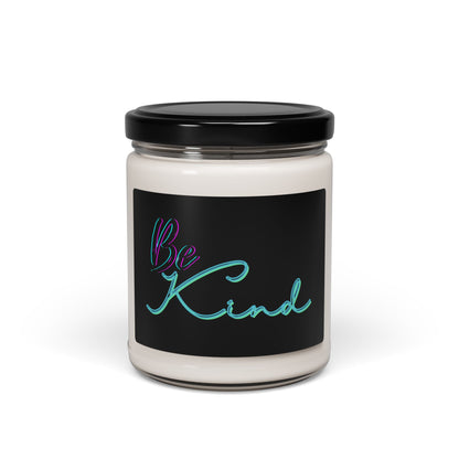 Be Kind Scented Soy Candle, 9oz – Relaxing Home Décor, Uplifting Gift, Self-Care Essential, Eco-Friendly Candle, Mindfulness