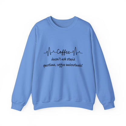 Heavy Blend™ Crewneck Sweatshirt - Cozy and Comfy - Coffee Lovers