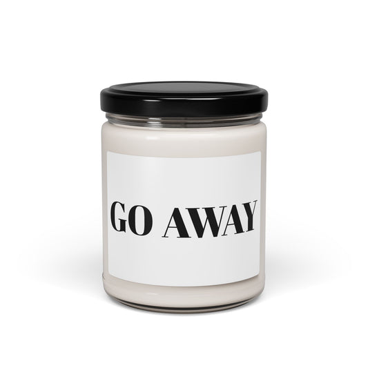 Scented Soy Candle - 9oz GO AWAY