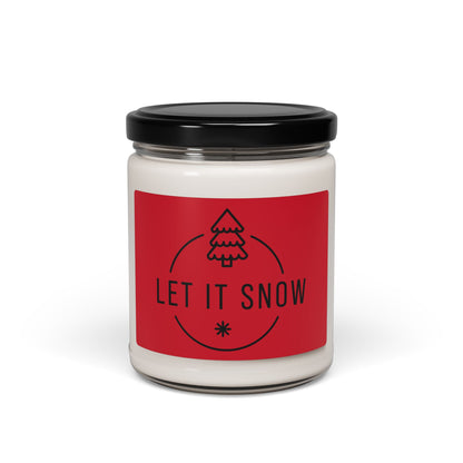 Scented Soy Candle - 9oz Holiday Let It Snow