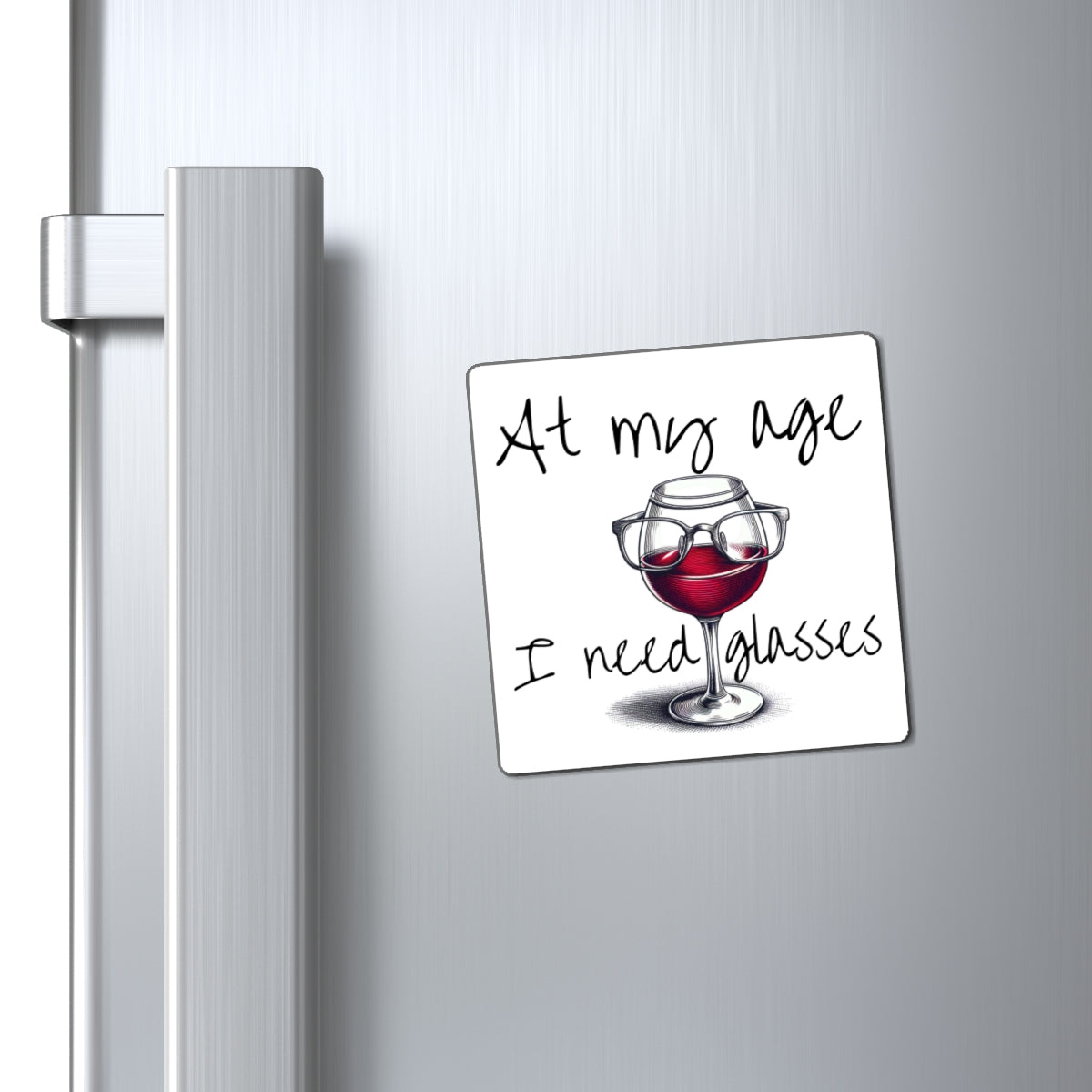 Magnet - Funny Wine Glasses