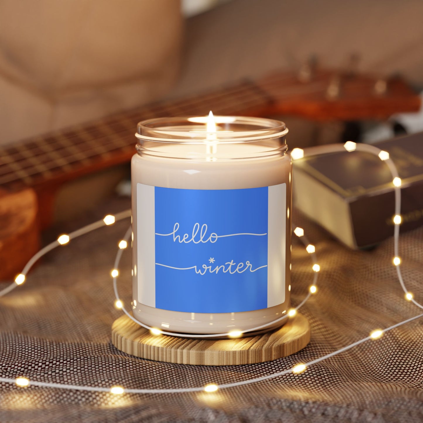 Scented Soy Candle - 9oz Hello Winter