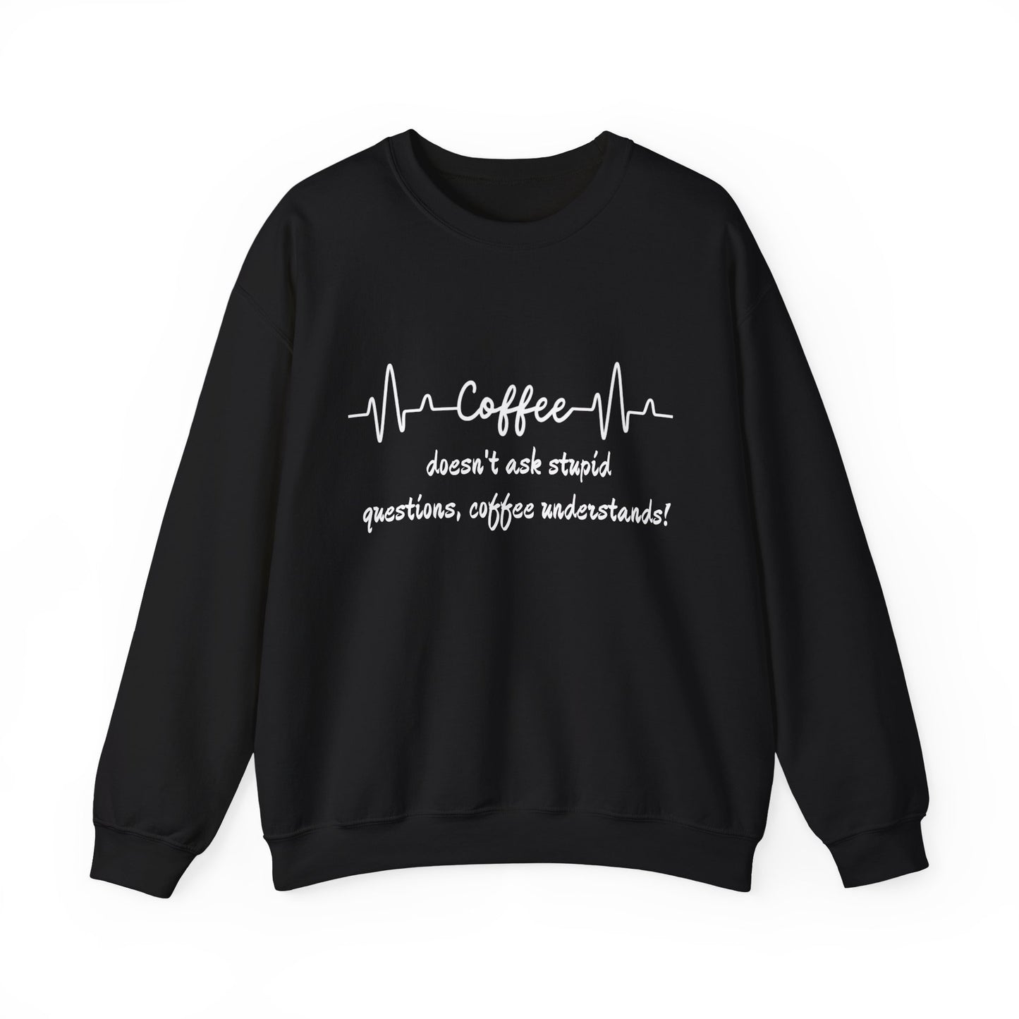 Heavy Blend™ Crewneck Sweatshirt - Cozy and Comfy - Coffee Lovers