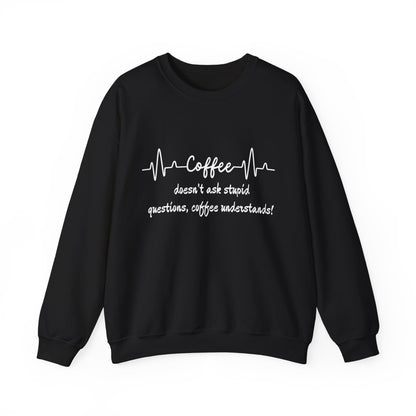 Heavy Blend™ Crewneck Sweatshirt - Cozy and Comfy - Coffee Lovers